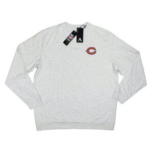 Chicago Bears NFL Football Antigua Crew Neck Lightweight Sweatshirt NWT